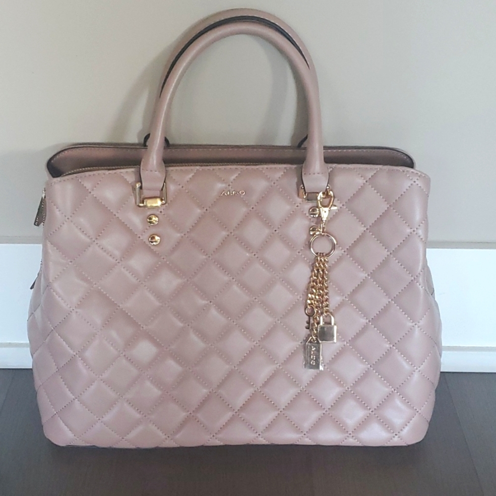 👑 3X HOST PICK 👑 Aldo Pink Faux Leather Satchel
